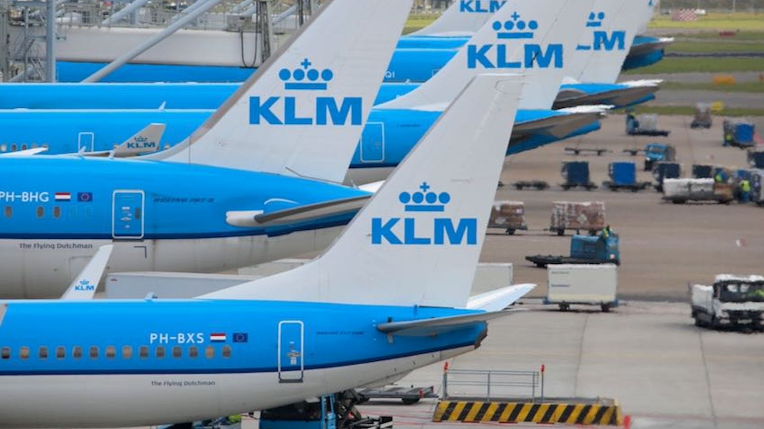 KLM tailfins